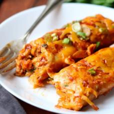 CHICKEN ENCHILADAS