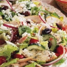 GREEK SALAD w/ CHICKEN