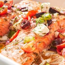 GREEK SALMON