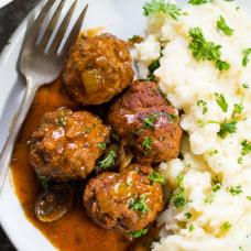 SALISBURY STEAK MEATBALLS