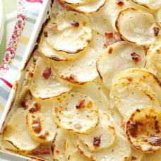 SCALLOPED POTATOES & HAM