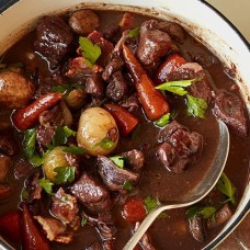 SLOW-BRAISED BEEF IN WINE