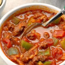 STUFFED PEPPER SOUP